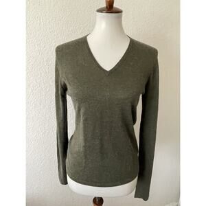 MAG Sweater Pullover V Neck Silk Cashmere Stretch Knit Bloomingdale's